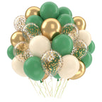 Metallic Pearl and Confetti Balloons – Decorative Latex Set for Party Events