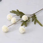 Silk Dandelion Flower Bouquet – Artificial Floral Decor for Wedding Home