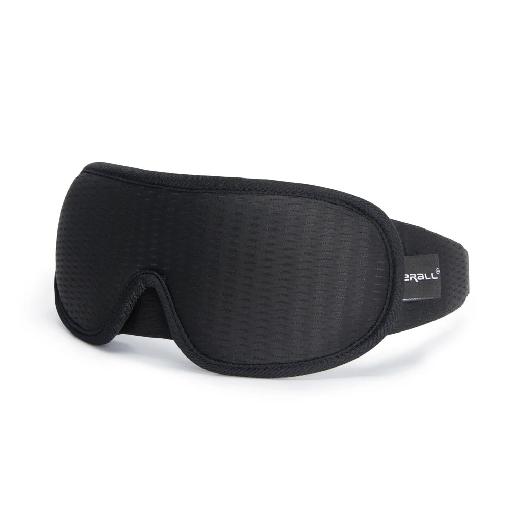 Soft 3D Contoured Eye Mask – Breathable Light Blocking for Travel Sleeping