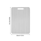Titanium Cutting Board – Double Thick Metal Surface for Kitchen and Camping