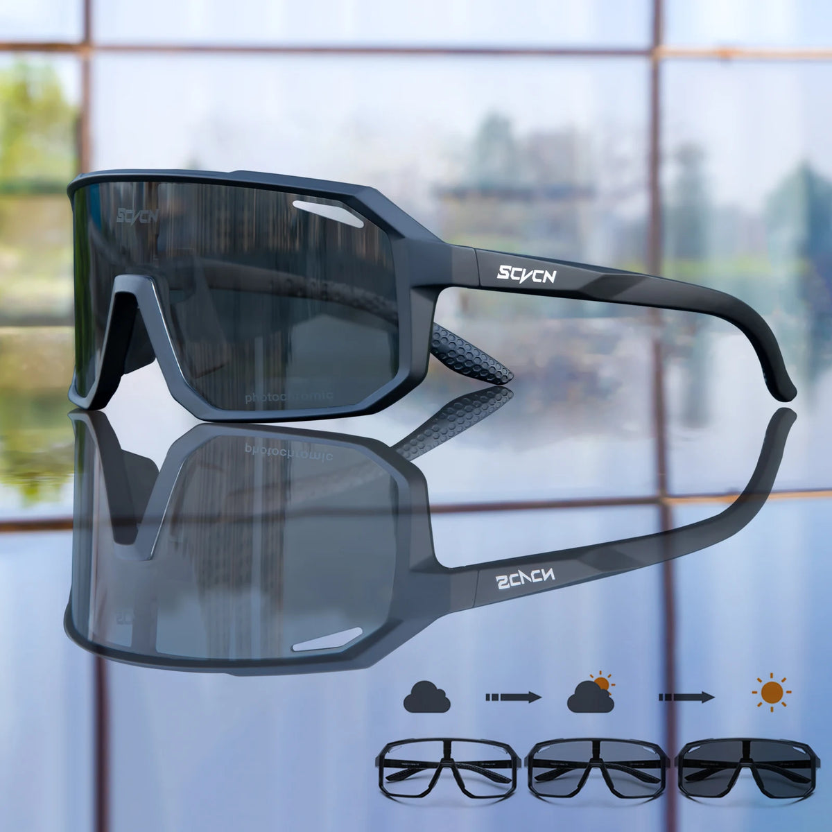 UV400 Cycling Sunglasses – Polarized Sport Eyewear for Outdoor Bike Riding