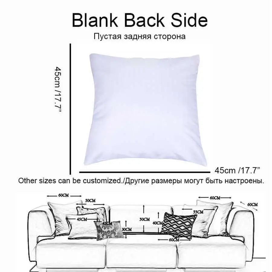 Checkerboard Plaid Cushion Cover – Retro Square Pillowcase for Home Decor