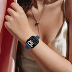 Braided Nylon Loop Watch Band – Magnetic Adjustable Bracelet for Apple iWatch