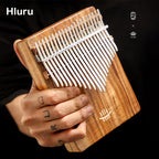 Hluru Wooden Kalimba – 21 Key Thumb Piano for Music Beginners and Education