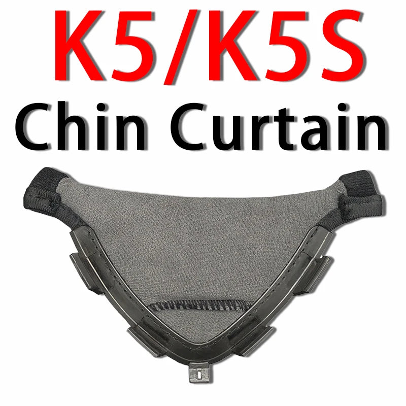 Motorcycle Helmet Chin Curtain – Windproof Wind Deflector for Shoei and AGV