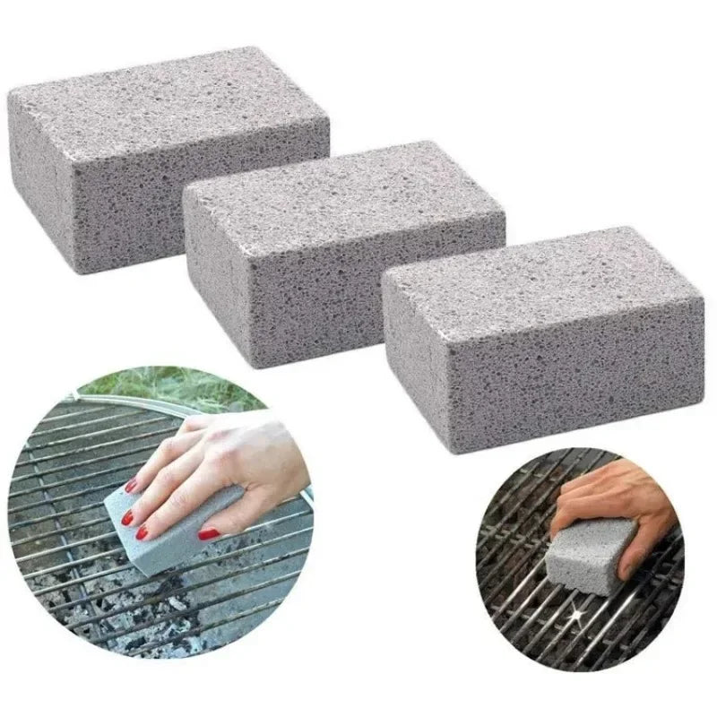 Pumice Cleaning Stone – Heavy Duty Foam Brick for Outdoor Grill Maintenance