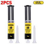 Epoxy Resin AB Glue – Waterproof Fast Setting Adhesive for Wood Metal Repair