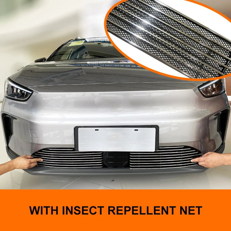 Aluminum Alloy Front Grille Cover – Protective Radiator Trim for Geely Geometry C