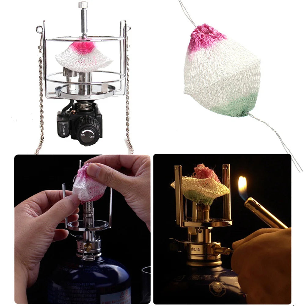 Universal Gas Lantern Mantles – Replacement Wicks for Outdoor Camping
