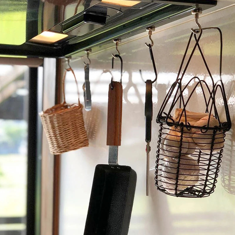 Heavy Duty Magnetic Hooks – Multipurpose Storage for Kitchen and Bathroom