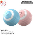 Interactive Rolling Cat Ball – Rechargeable Smart Toy for Pet Exercise