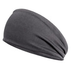 Quick-Dry Sports Sweatband – Elastic Fitness Headband for Running and Yoga