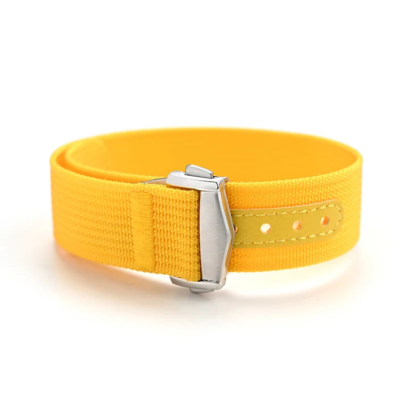 20mm Nylon Watch Strap – Durable Sport Bracelet for Swatch x Omega MoonSwatch