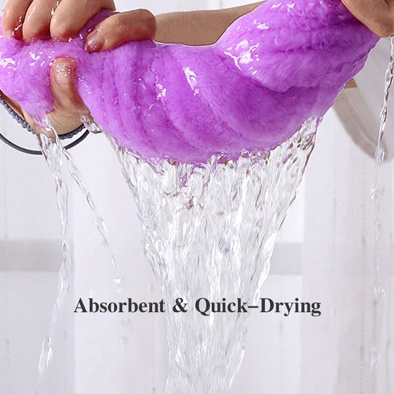 Coral Velvet Bath Towels – Super Soft Absorbent Fabric for Hotel and Spa Use
