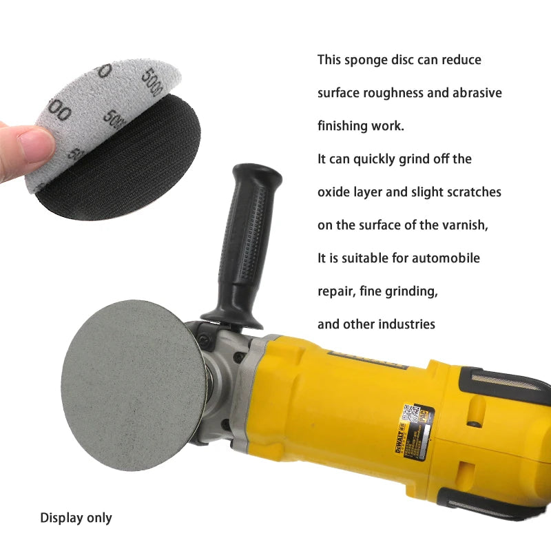 Trizact Foam Sanding Discs – 3 Inch Wet and Dry Abrasives for Polishing