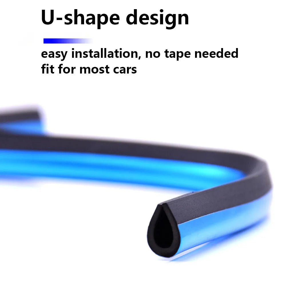 U-Shaped Car Air Vent Trim Strips – Decorative Interior Moulding for Auto Styling