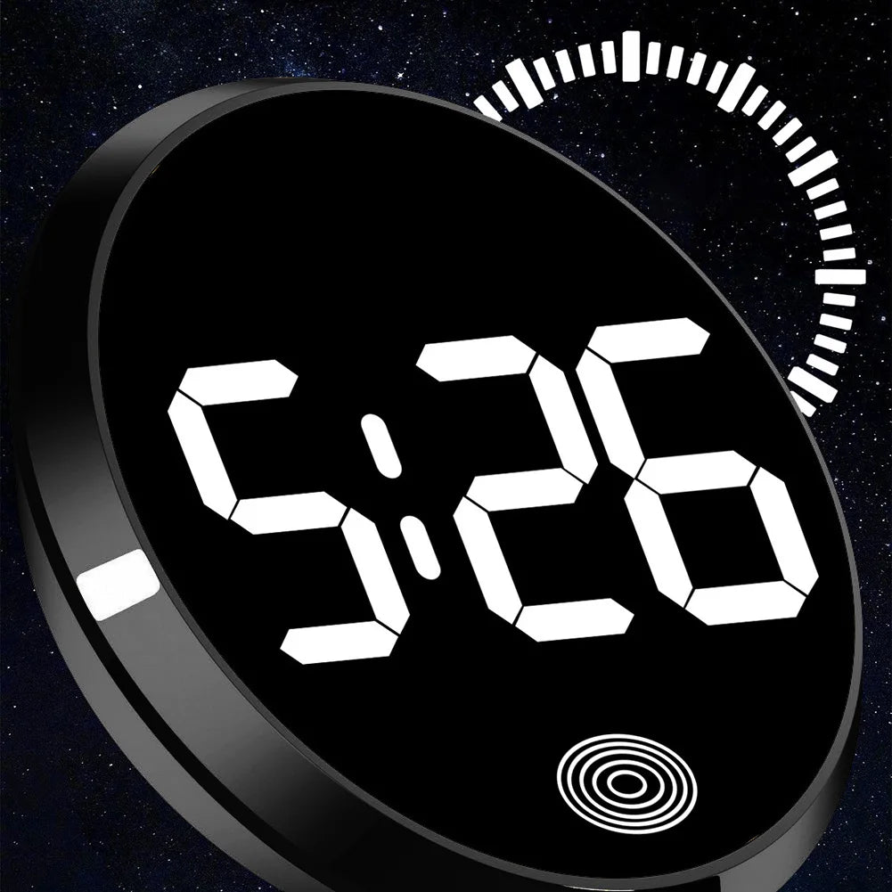 Luminous LED Car Clock – Touch Activated Digital Vehicle Dash Accessory