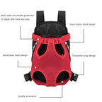 Breathable Mesh Pet Carrier Backpack – Portable Travel for Small Dogs Cats
