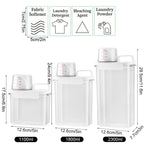 Refillable Laundry Dispenser – Multi-Size Storage Tank for Detergent Powder
