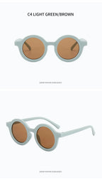Childrens UV400 Plastic Sunglasses – Lightweight Protective Eyewear for Kids