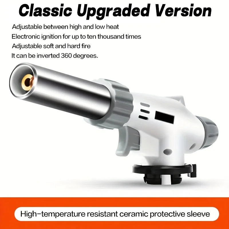 Adjustable Gas Torch Burner – Professional Flame Gun for Welding and Camping