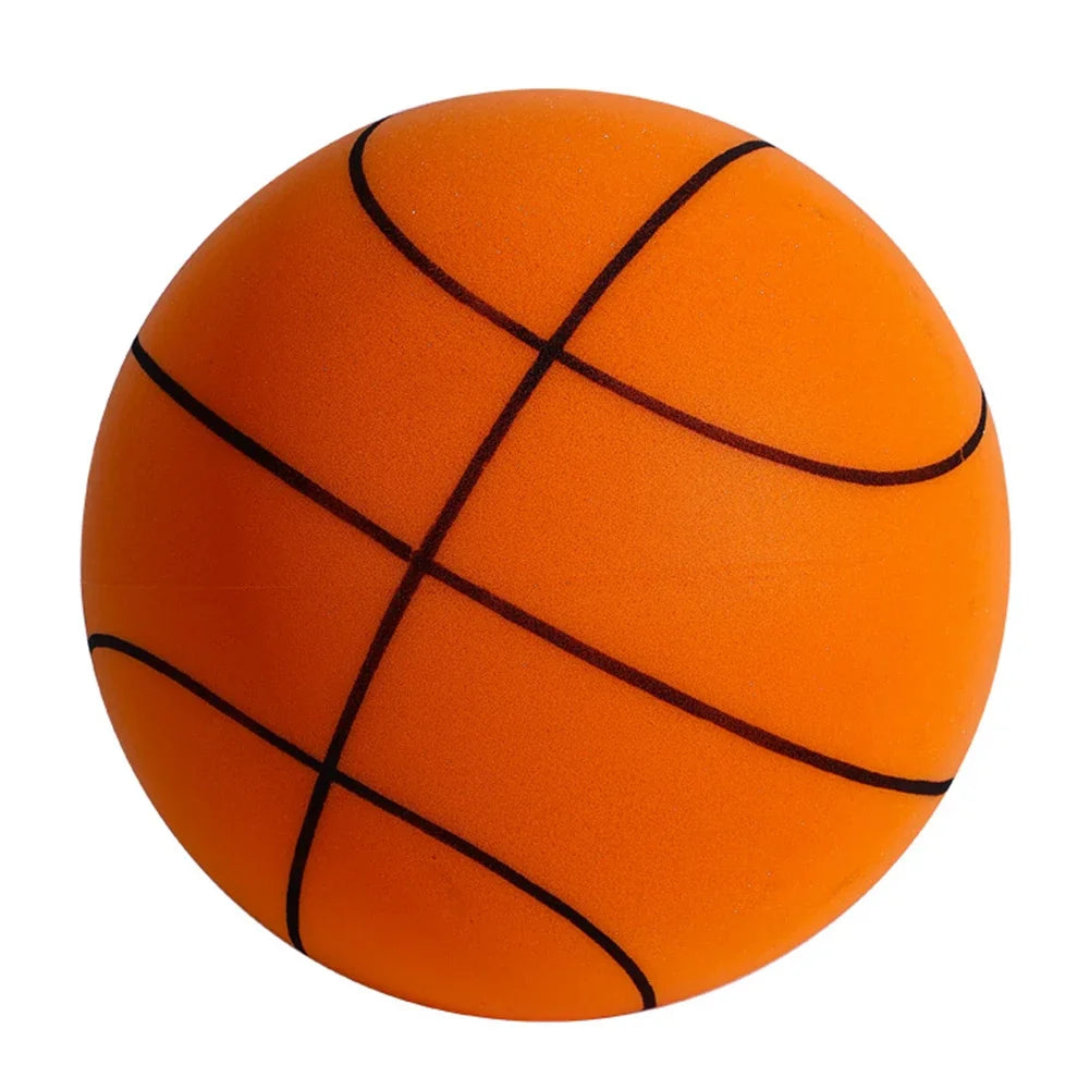 Silent Foam Basketball – Lightweight Elastic Sports Toy for Kids Indoor Play