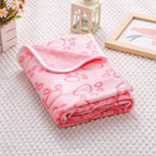 Fluffy Cartoon Pet Blanket – Warm Soft Mat for Dogs and Cats
