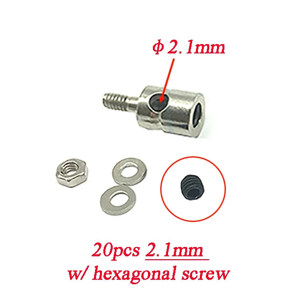 Pushrod Linkage Stoppers – Quick Adjuster for DIY RC Boats