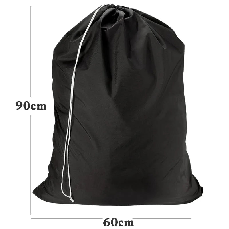 Large Mesh Laundry Bag – 60x90cm Drawstring Organizer for Washing Clothes