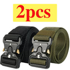 Tactical Nylon Belt – Multi-Functional Canvas Strap for Military Training