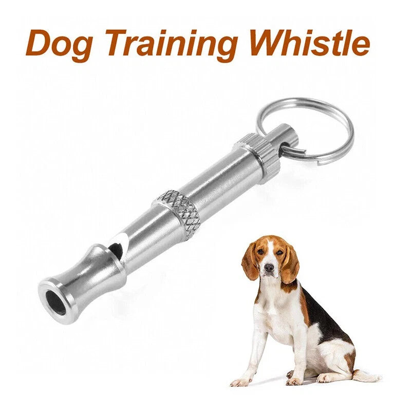 Ultrasonic Dog Training Whistle – Adjustable Pitch Tool for Pet Behavior