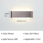 Modern LED Wall Sconce – Minimalist Indoor Lighting for Bedroom and Living Room