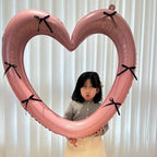 Heart Photo Frame Balloon – Decorative Prop for Birthday Parties and Weddings