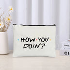 Canvas Friends Makeup Bag – Eco-friendly Cosmetic Organizer for Travel