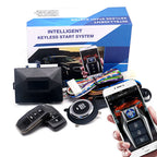 Universal Car Alarm System – Push Button Remote Start for Vehicle Security