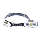 Rechargeable LED Headlamp – Waterproof Motion Sensor Torch for Outdoor Camping
