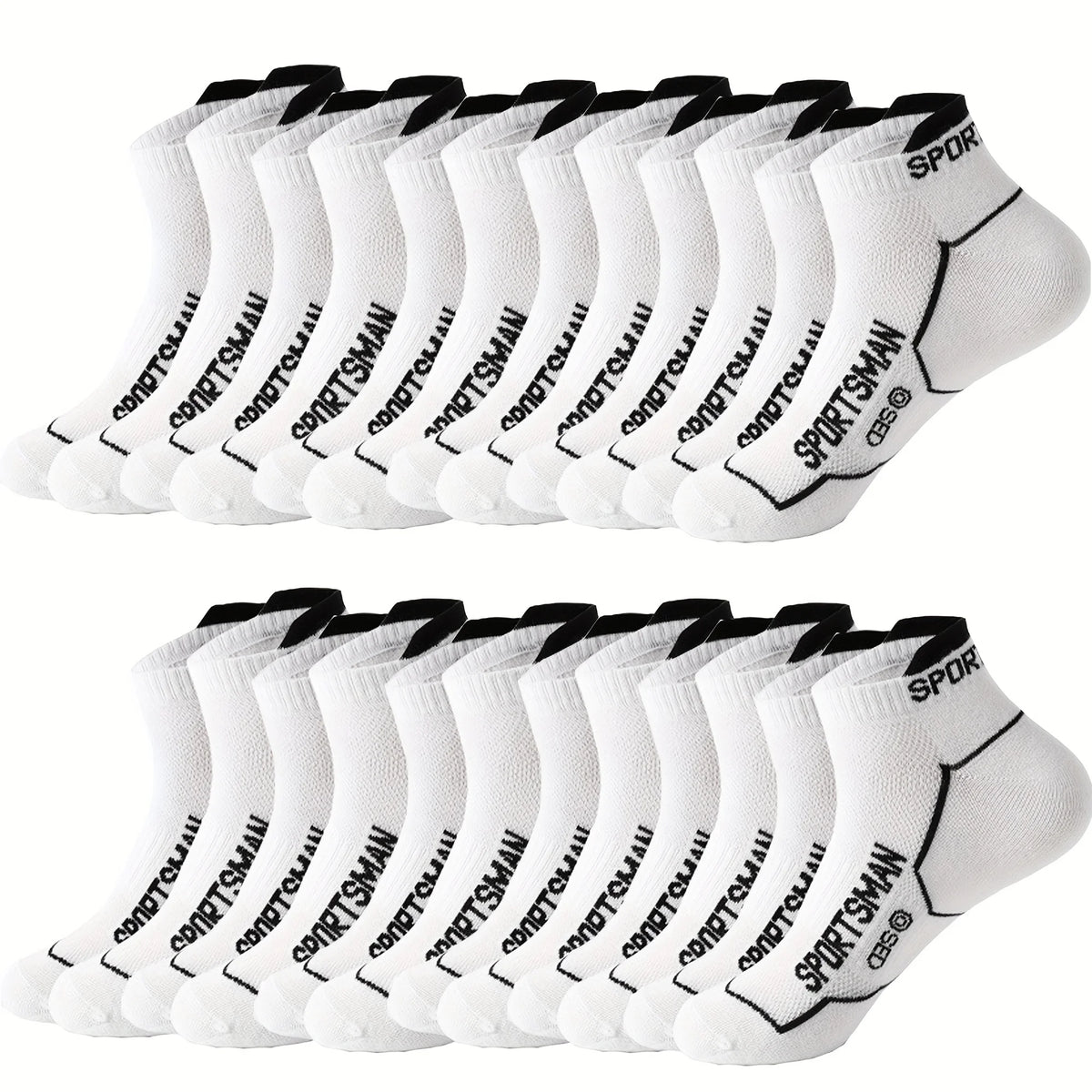 Breathable Ankle Socks – Colorful Invisible Sportswear for Men Running