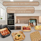 Perforated Parchment Paper – 20cm Square Non-Stick Mat for Air Fryers