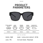Polarized Fit-Over Sunglasses – Anti-Glare Eye Wear for Night Driving