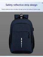 Large Capacity Laptop Backpack – Unisex Minimalist Travel Bag for Students