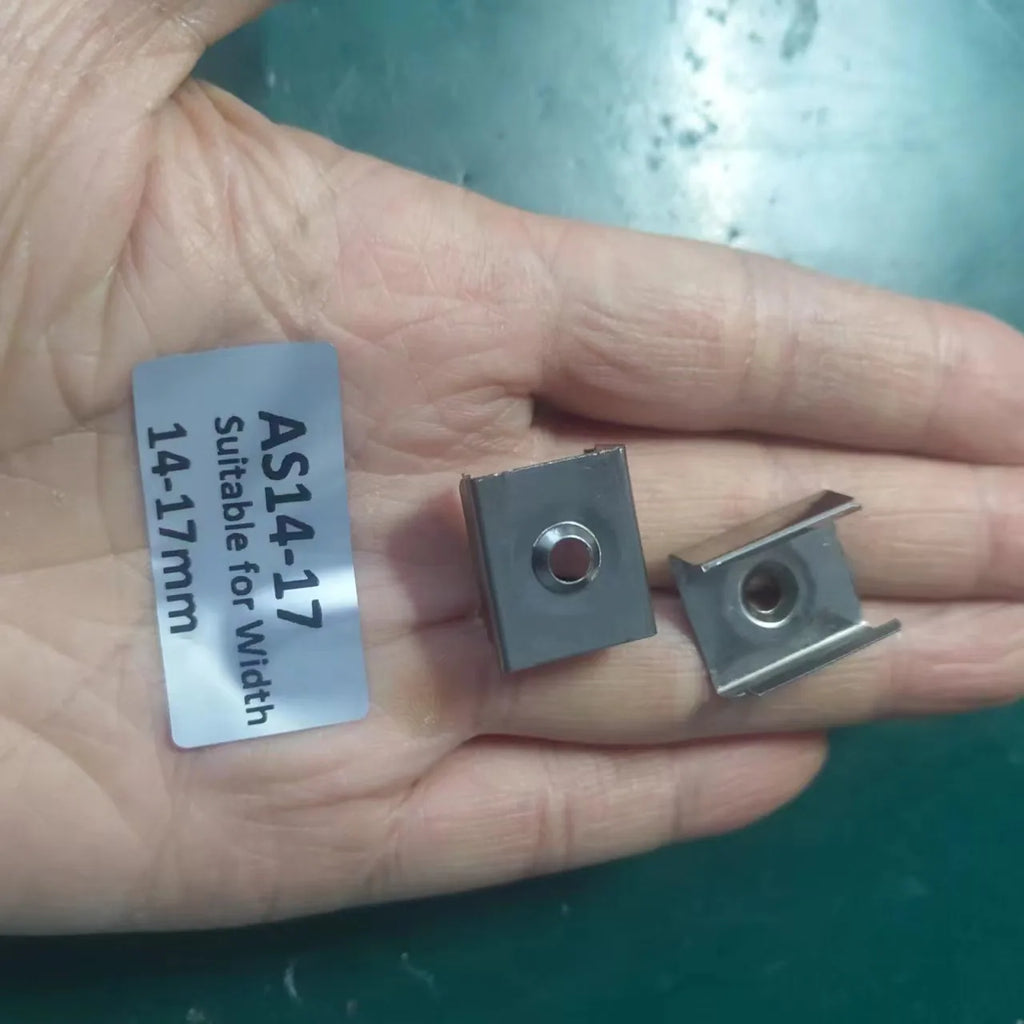 Stainless Steel LED Mounting Clips – Rigid Fixture for Outdoor Neon Strips