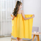 Wearable Bath Towel Wrap – 135x80cm Quick Dry Microfiber for Spa and Gym