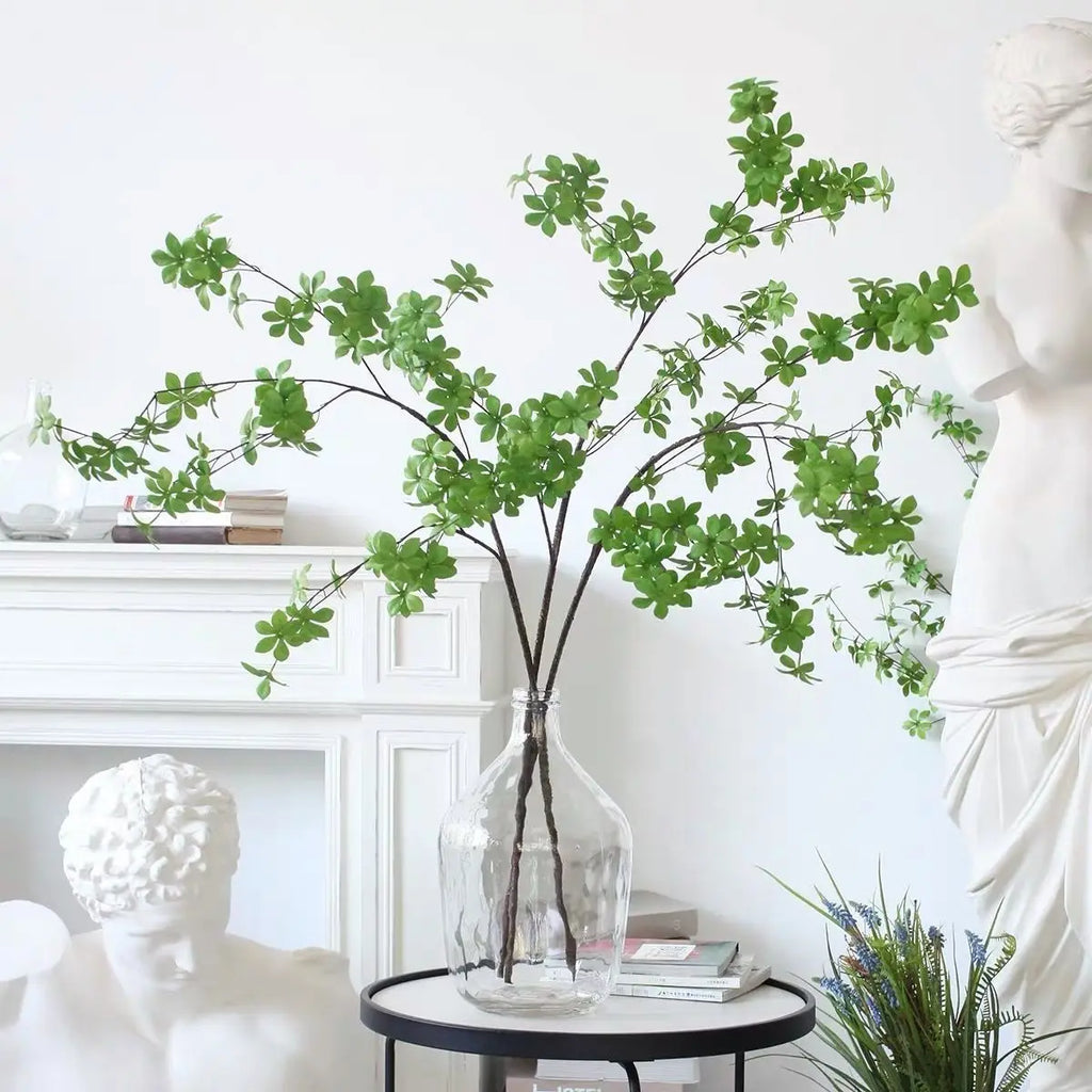 Artificial Japanese Pieris – 35.4 Inch Faux Greenery for Nordic Home Decor