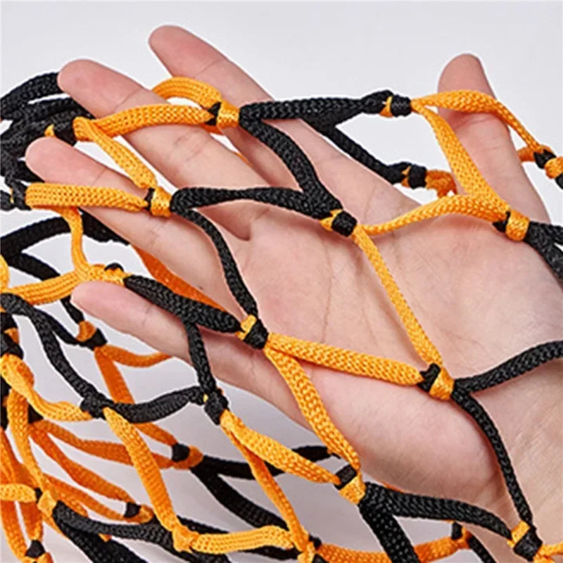 Large Capacity Nylon Ball Bag – Durable Mesh Carrier for Sports Equipment
