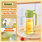Oil Spray Bottle – Kitchen Vinegar Sprayer for BBQ Cooking and Baking