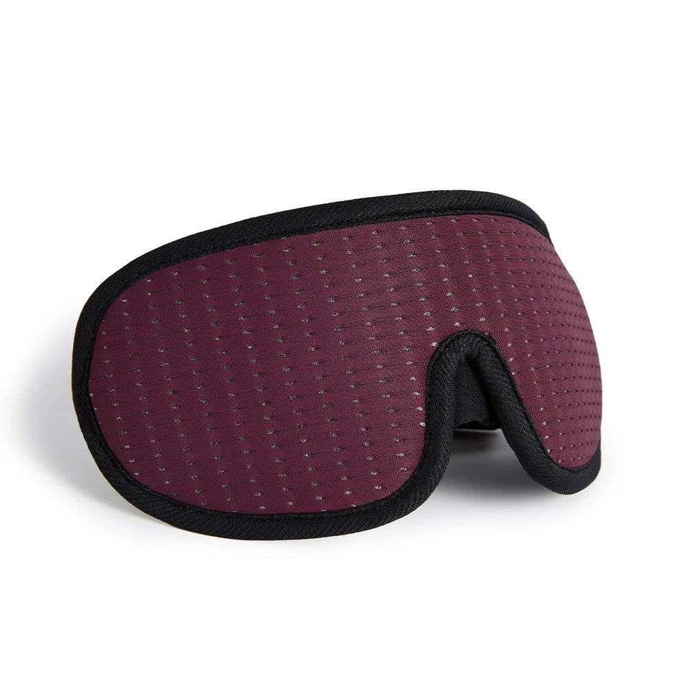 Soft 3D Contoured Eye Mask – Breathable Light Blocking for Travel Sleeping