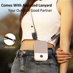 Portable Waist Fan – Rechargeable Bladeless Air Cooler for Outdoor Cooling