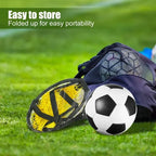 Foldable Football Target Net – 17x28in Soccer Goal for Training Practice