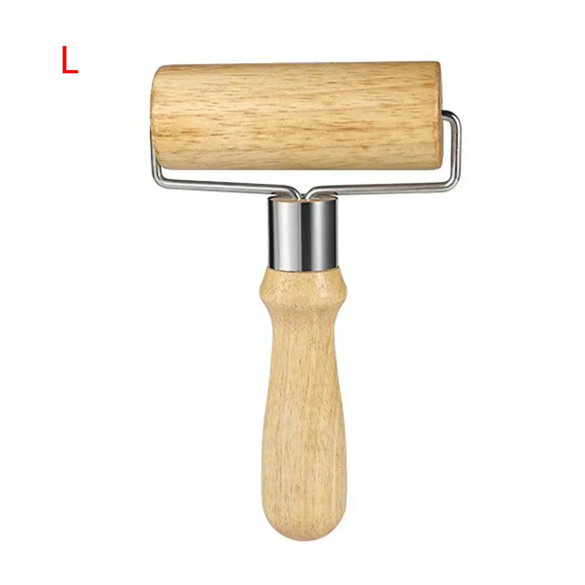 Wooden Pizza Dough Roller – Non-Stick Rolling Pin for Household Baking