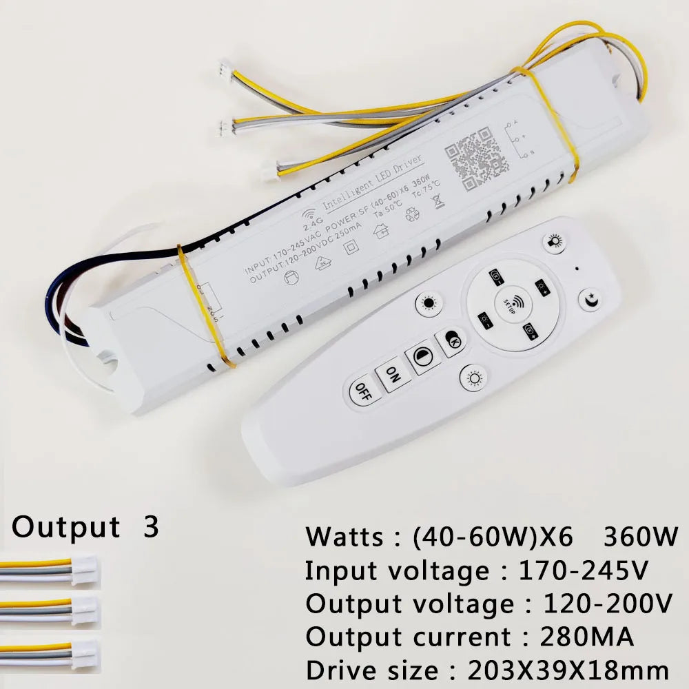 Smart LED Transformer – App Control Dimmable Driver for Ceiling Chandeliers